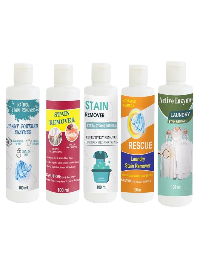 مجموعة مزيلات بقع توفوس: مزيل بقع القمصان، الأحمر، الدمى، البرتقالي، والفستق | محلول تنظيف متعدد الأسطح للملابس والأقمشة والمفروشات (100 غرام لكل عبوة) - Image 1